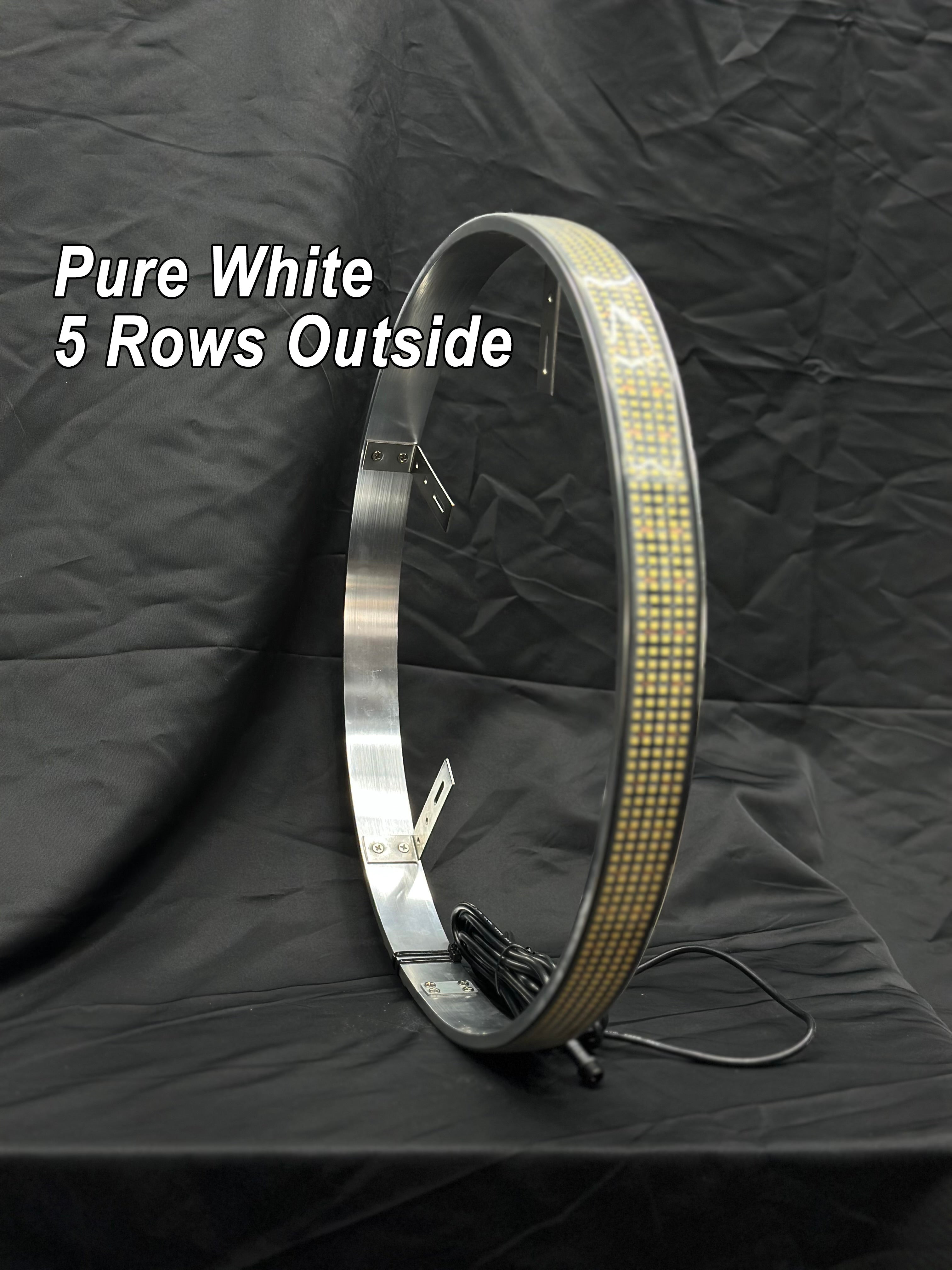 5 Row Extreme Series - Pure White Wheel Lights
