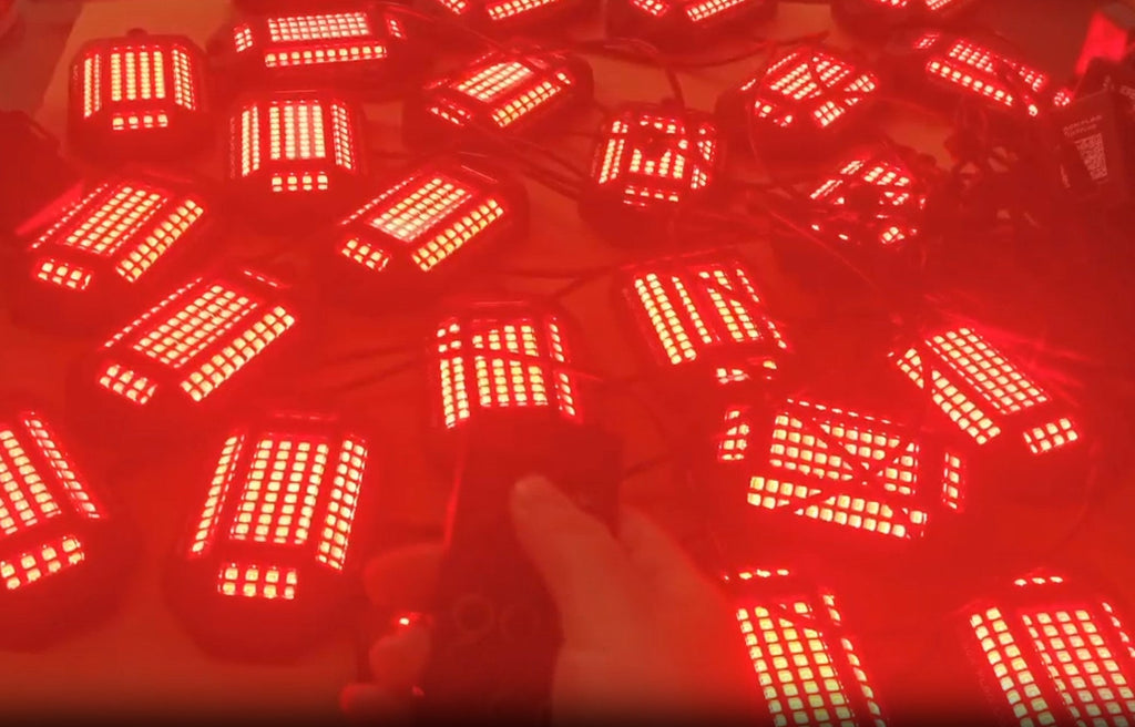 100 LED Chip RGBW(Colored + Pure White) Rock Lights