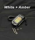 104 LED Chip Switchback (White + Amber) Rock Lights