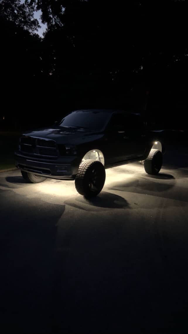 168 LED Chip Pure White Rock Lights