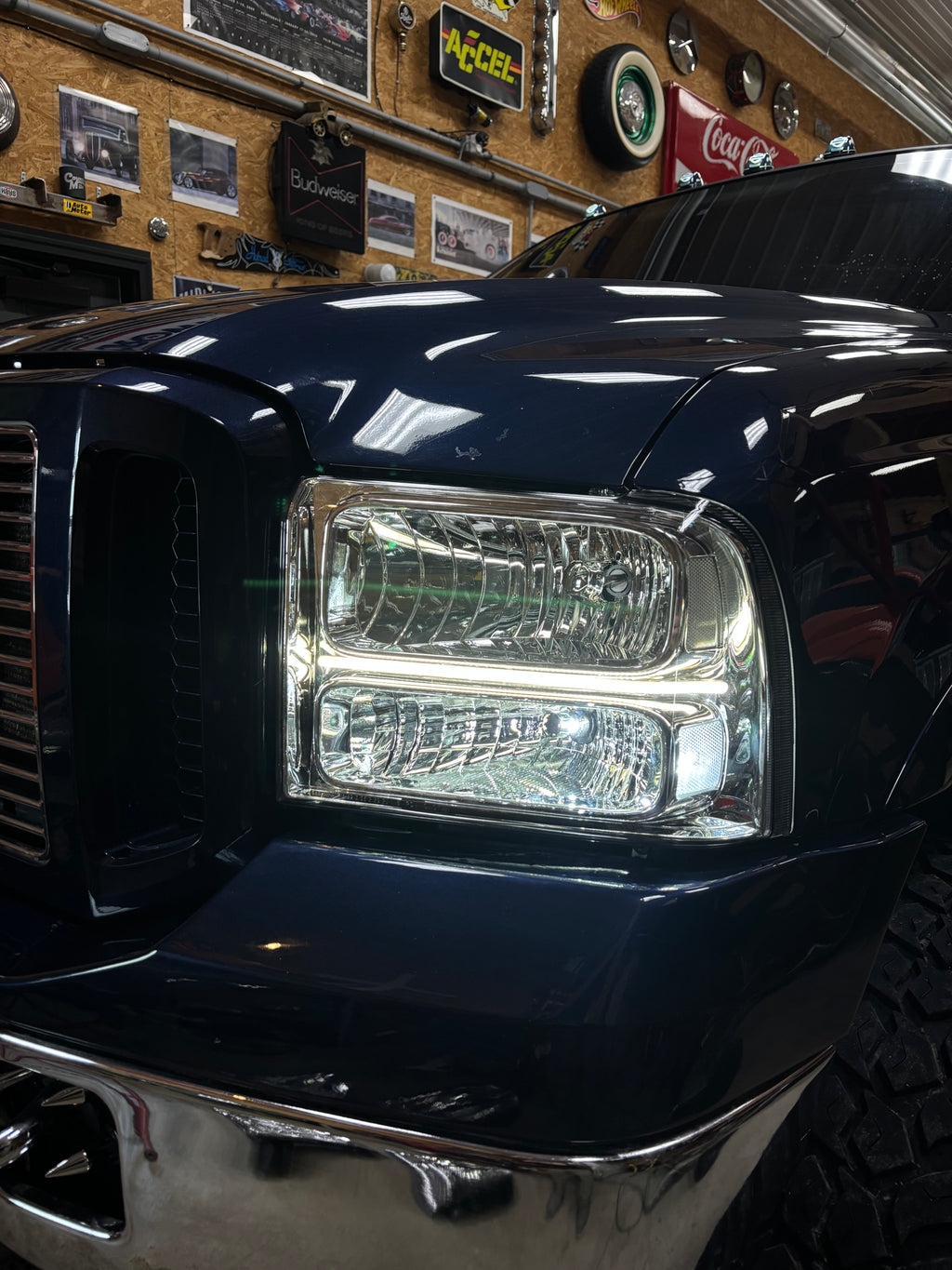 1999-2007 Ford Superduty Single Bar Headlights