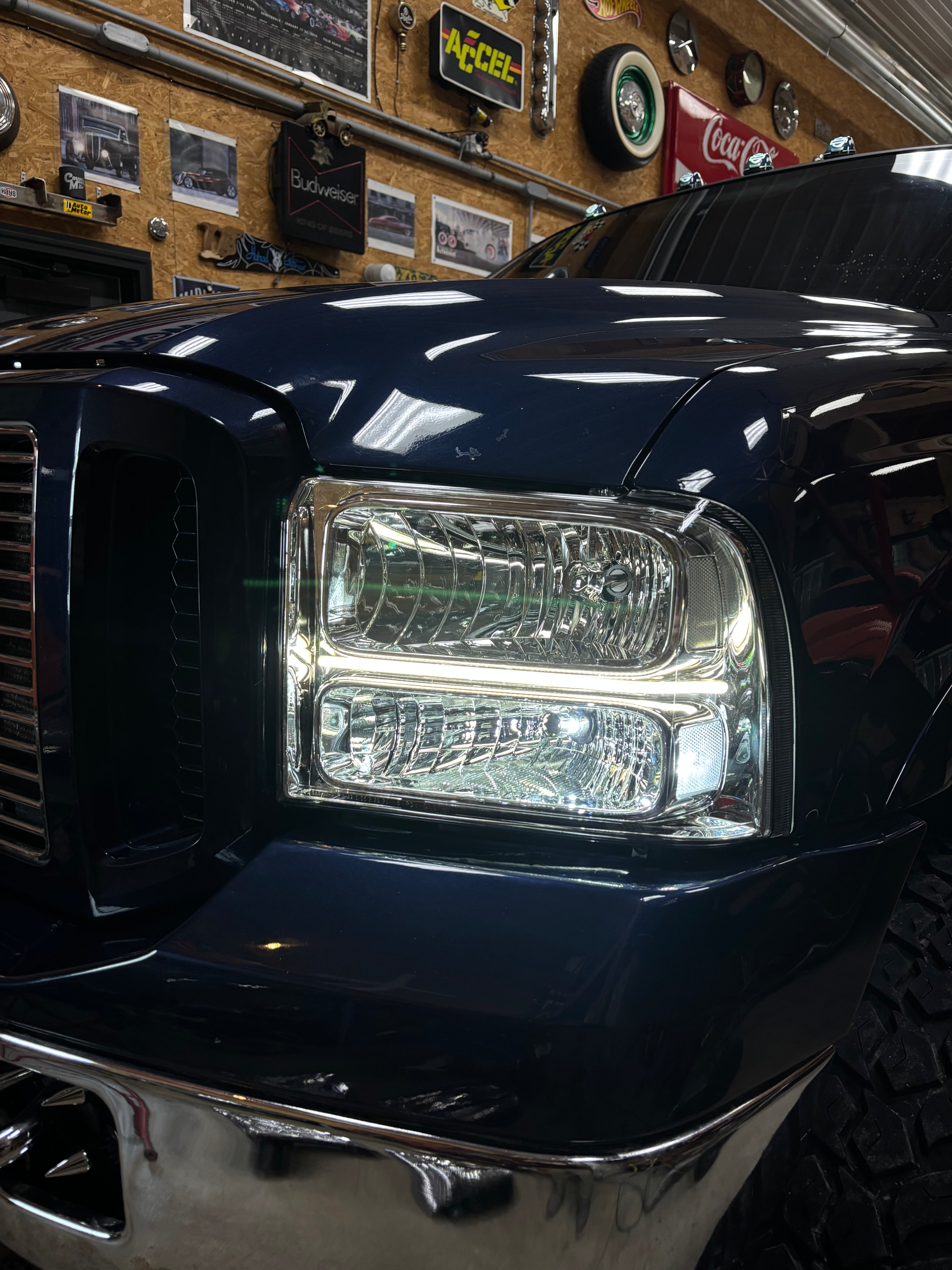 1999-2007 Ford Superduty Single Bar Headlights