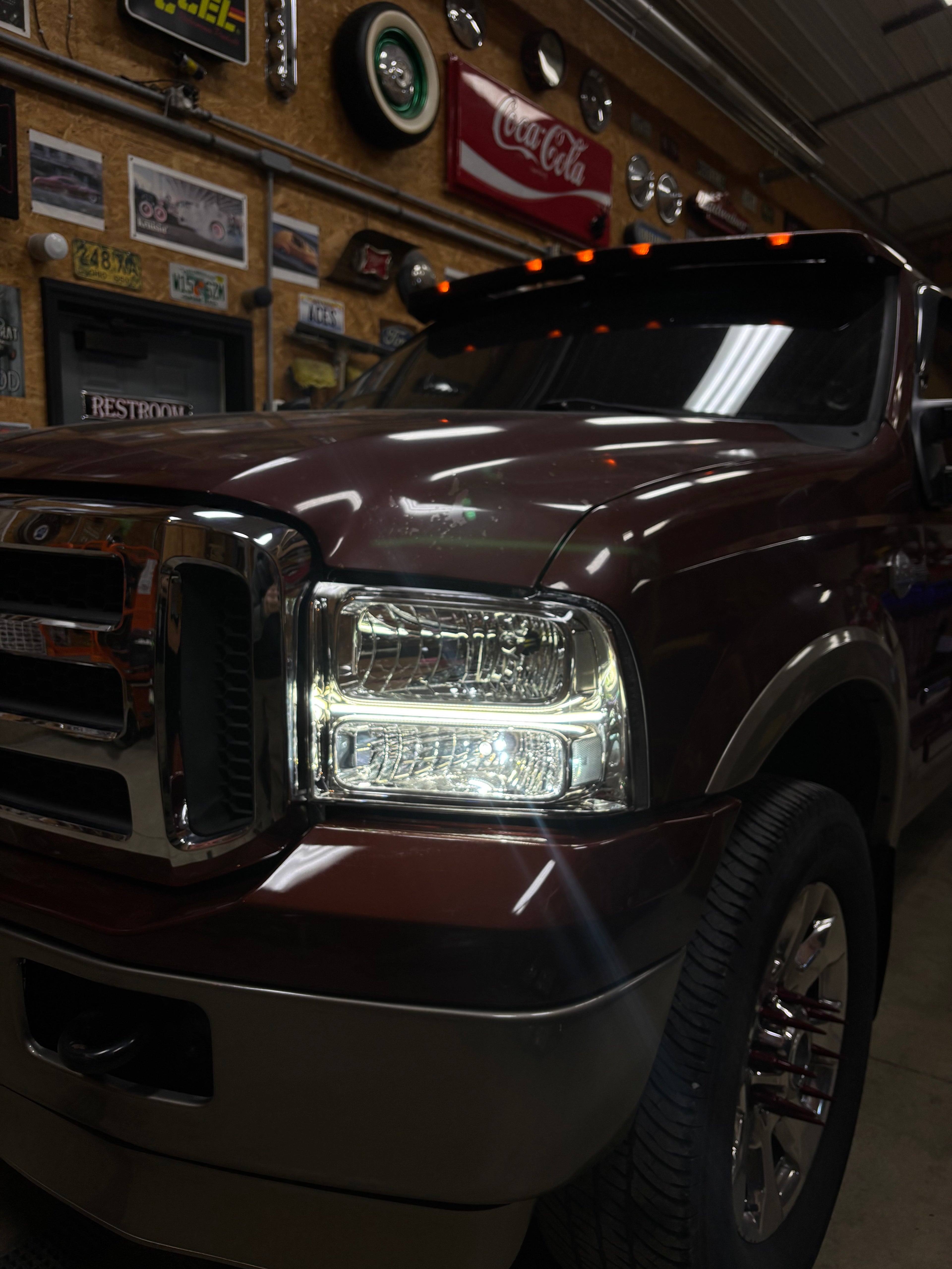 1999-2007 Ford Superduty Single Bar Headlights