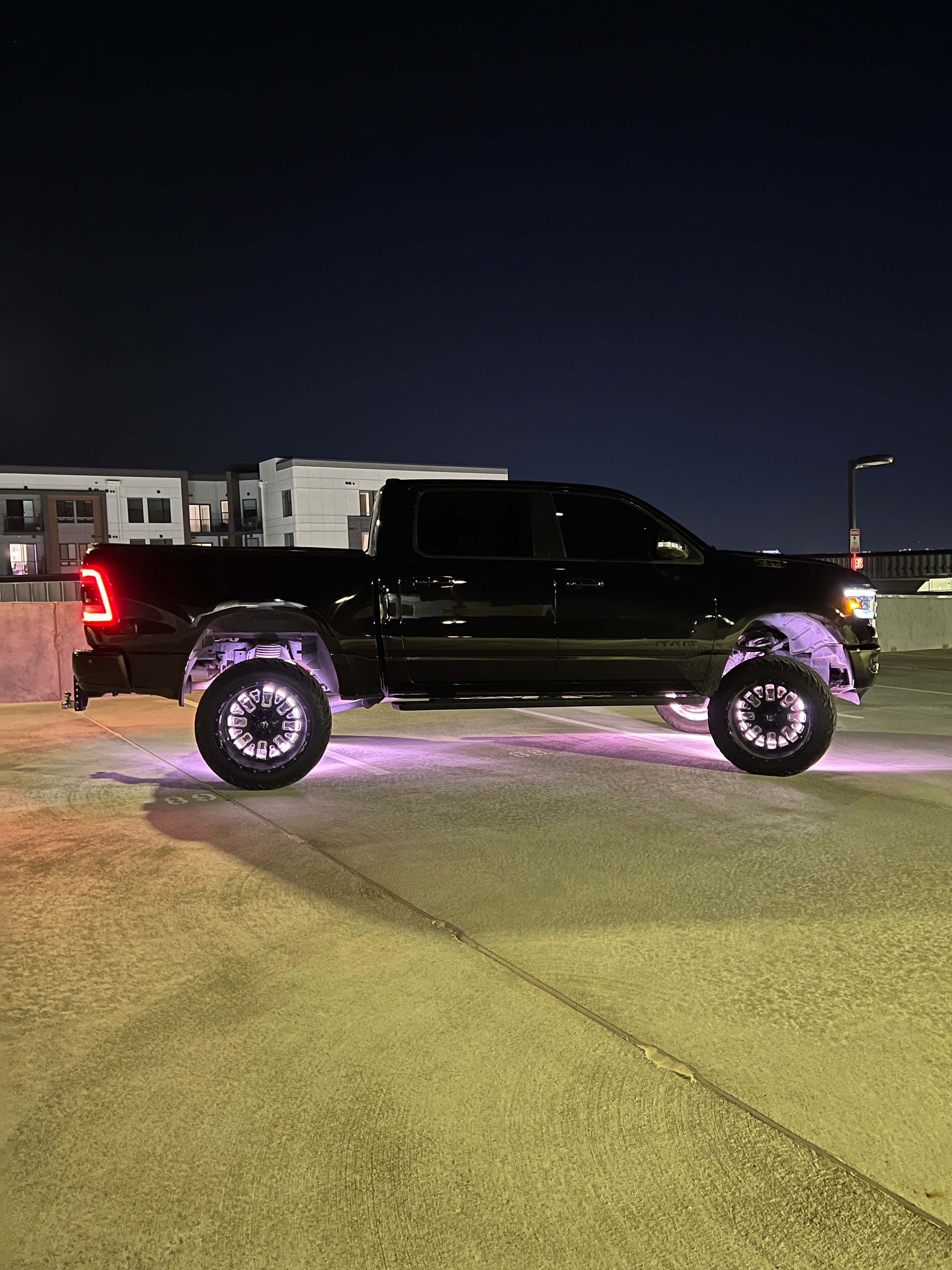 RGB+W LED Wheel Lights Dual / Quad Row