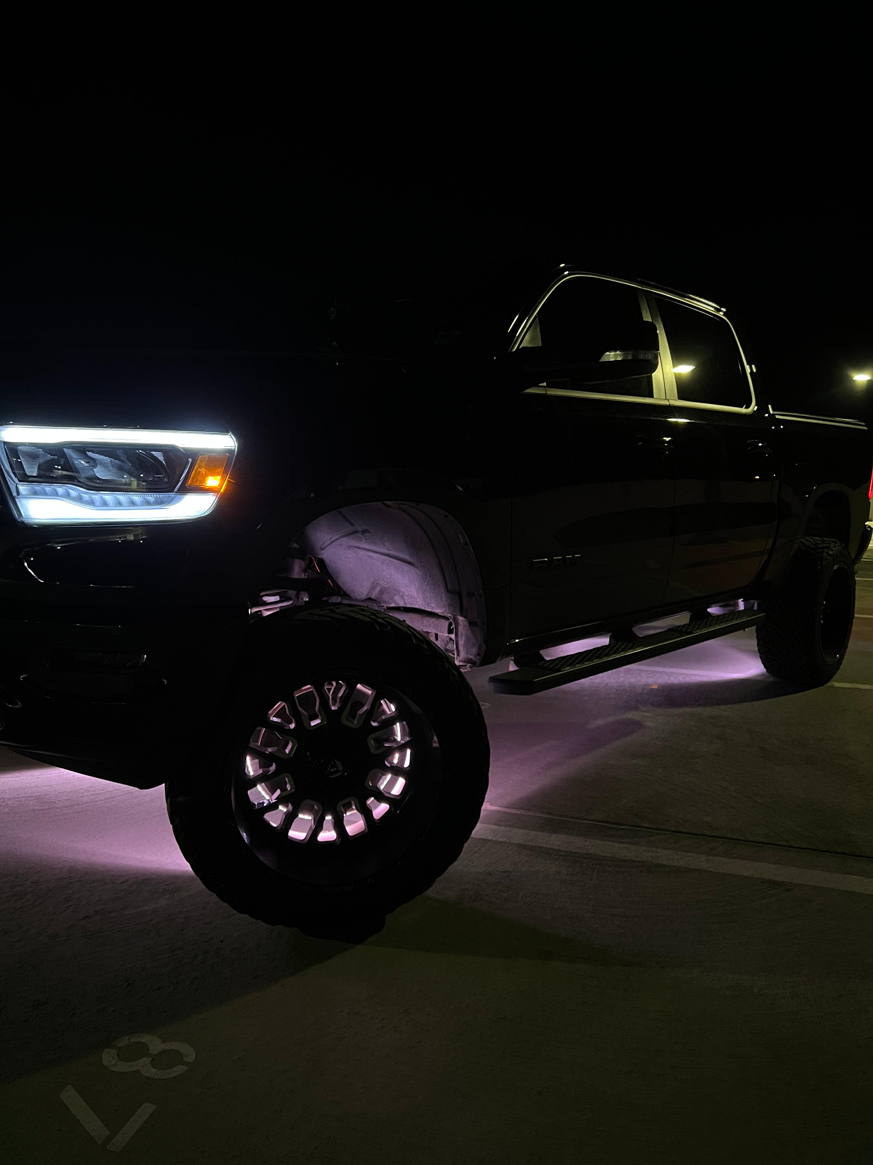 RGB+W LED Wheel Lights Dual / Quad Row